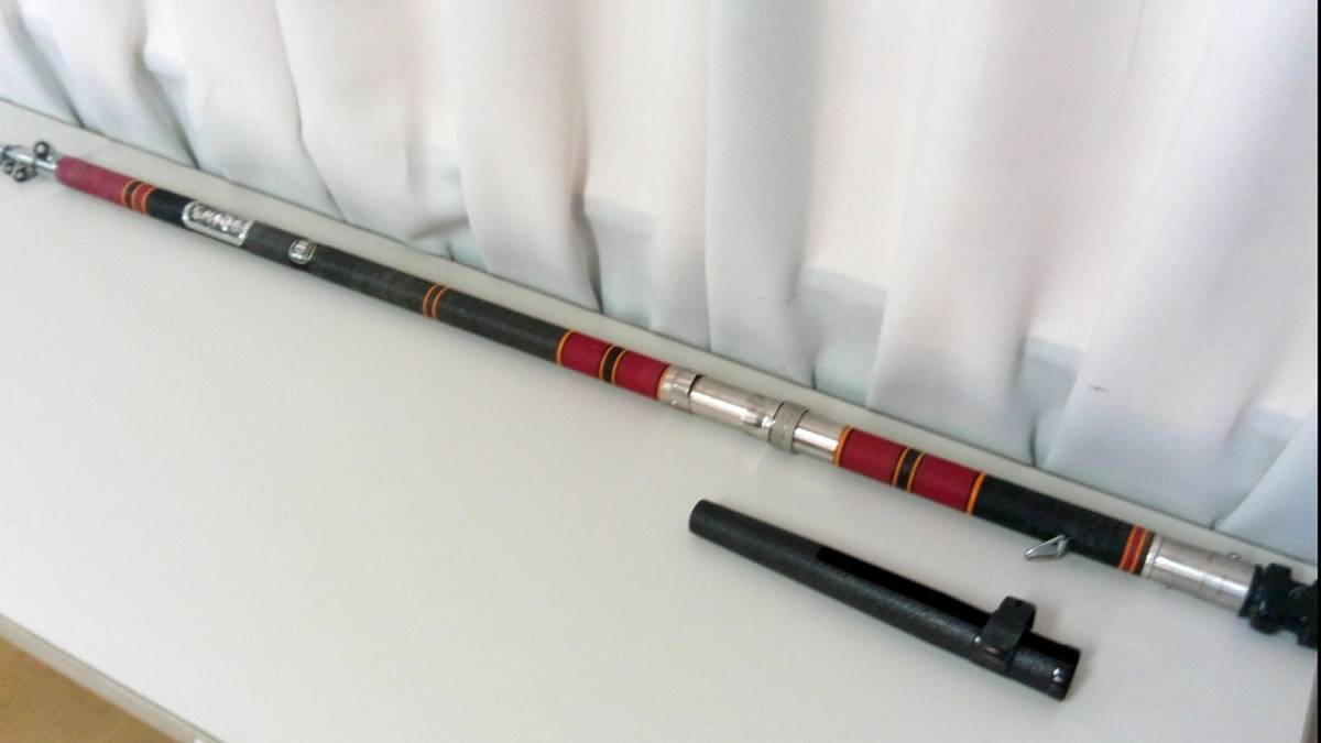 □op0616□がまかつ□がま石 石鯛□20号 5m□HHシルバー□ガイド欠品  