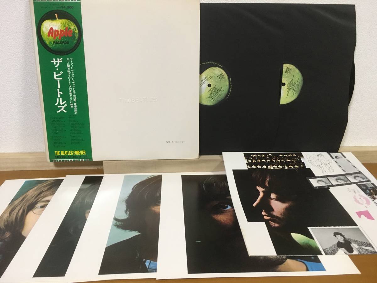 限定SALE，人気 ビートルズ 帯付2LP Forever帯 ホワイトアルバム AP-8570/1 THE BEATLES(THE BEATLES)｜売買されたオークション情報、yahooの商品情報をアーカイブ公開 - オークファン B