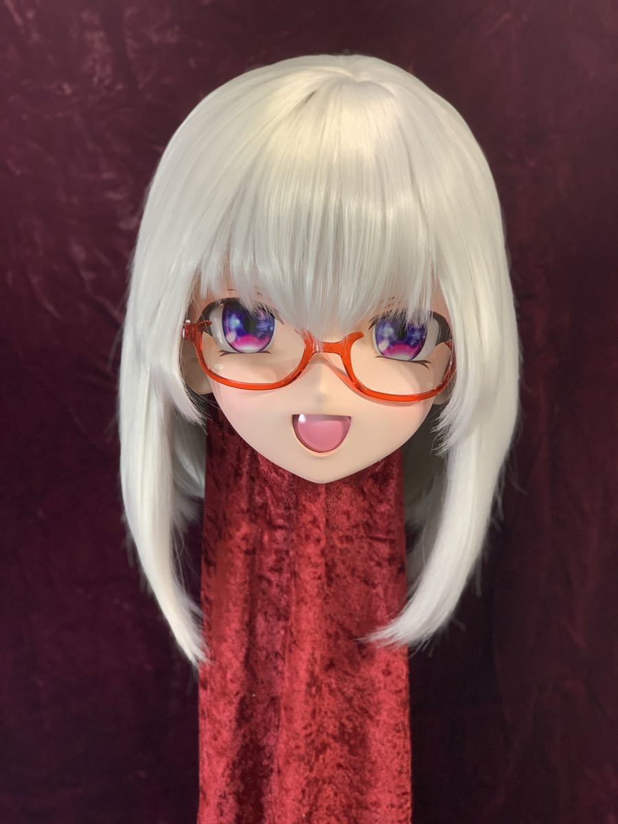 着ぐるみマスク　お面　雷撃工房 着ぐるみマスク - 瞳8色ナイショ1色付き 舌磁石 Yahoo!オークション 外