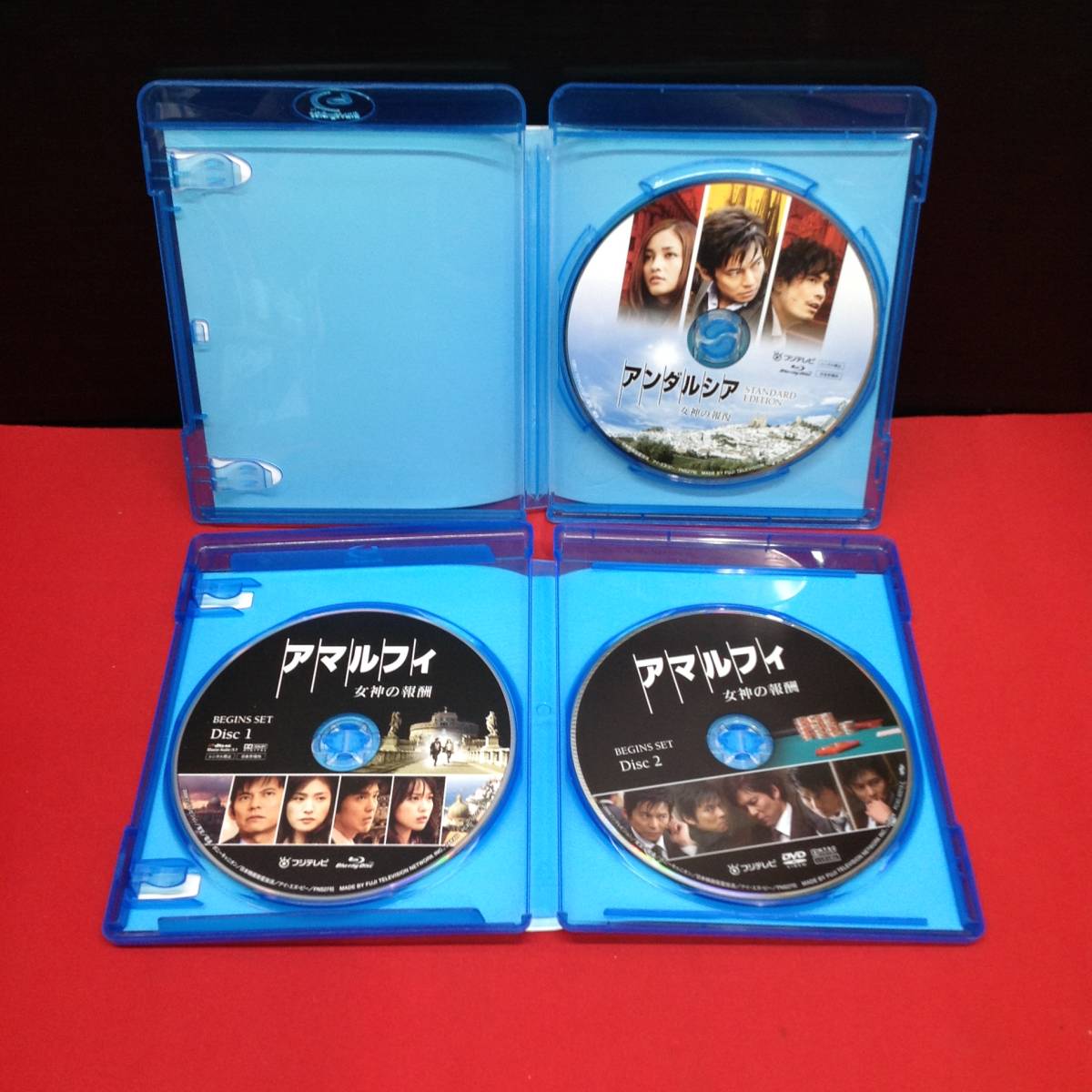 Blu-ray&DVD】アマルフィ&アンダルシア Blu-ray boxセット 人気 外交官