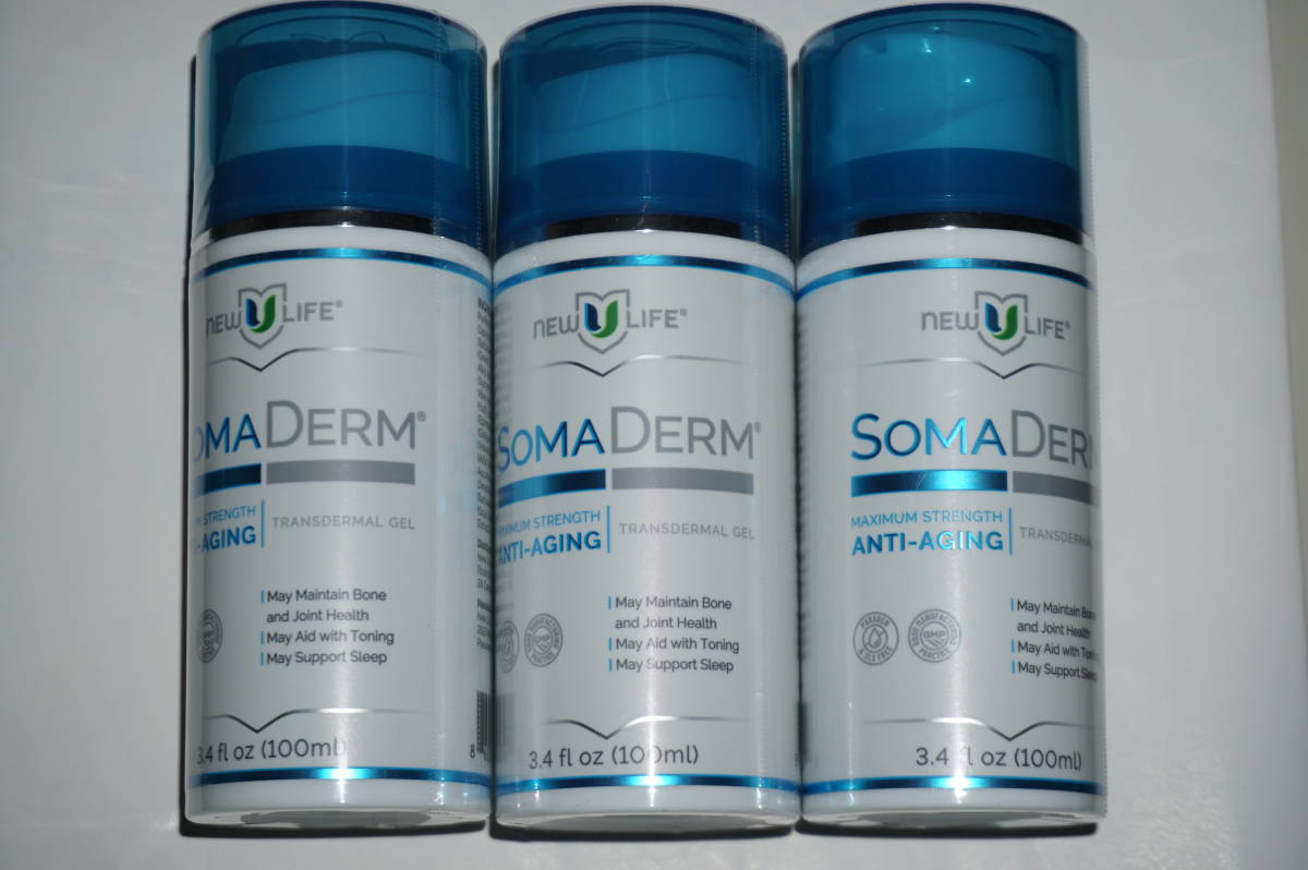 限定特価！3個セット！ NEW U LIFE ソーマダーム SOMA DERM HGHジェル 
