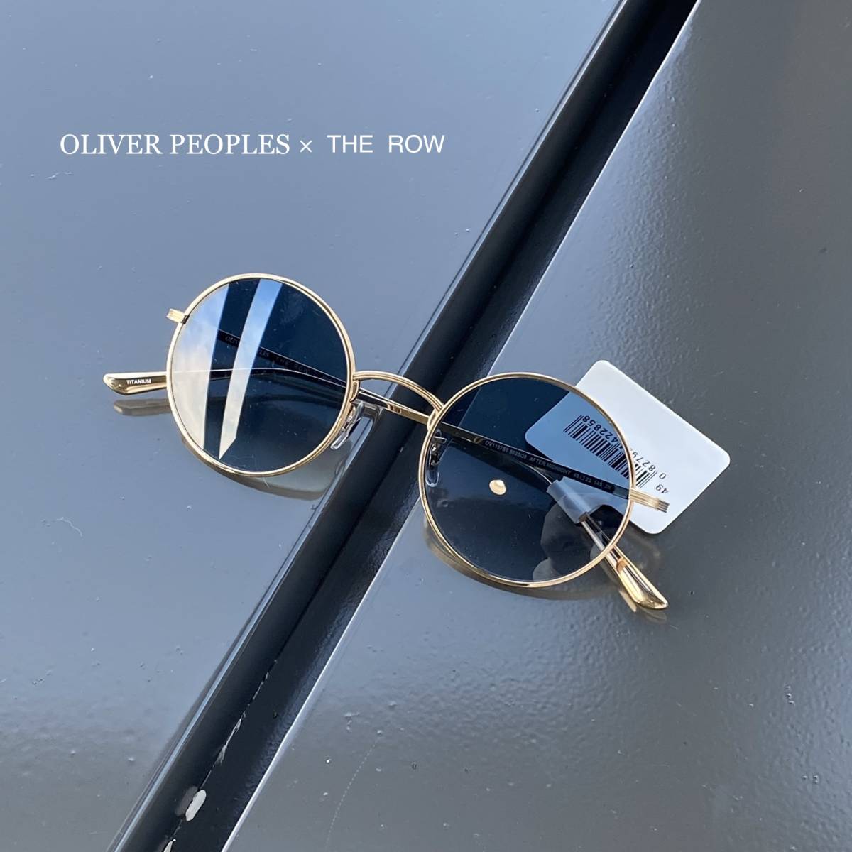 OV20 新品 OLIVER PEOPLES × THE ROW サングラス AFTERMIDNIGHT 