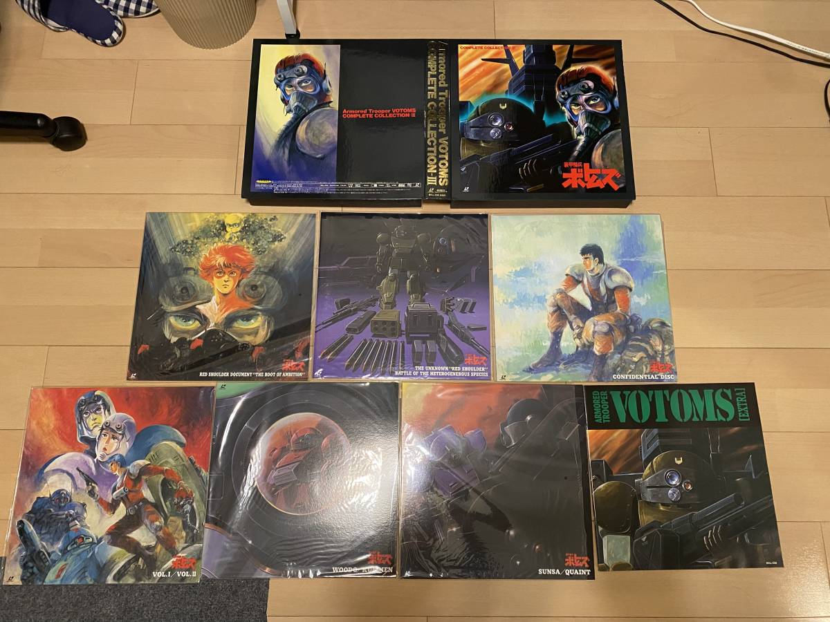装甲騎兵ボトムズ コンプリート・コレクション 1〜3 Ⅰ/Ⅱ/Ⅲ LD