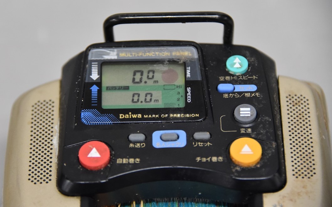 美品】ダイワ スーパータナコン SS-60 電動リール（DAIWA/船用） 重たい