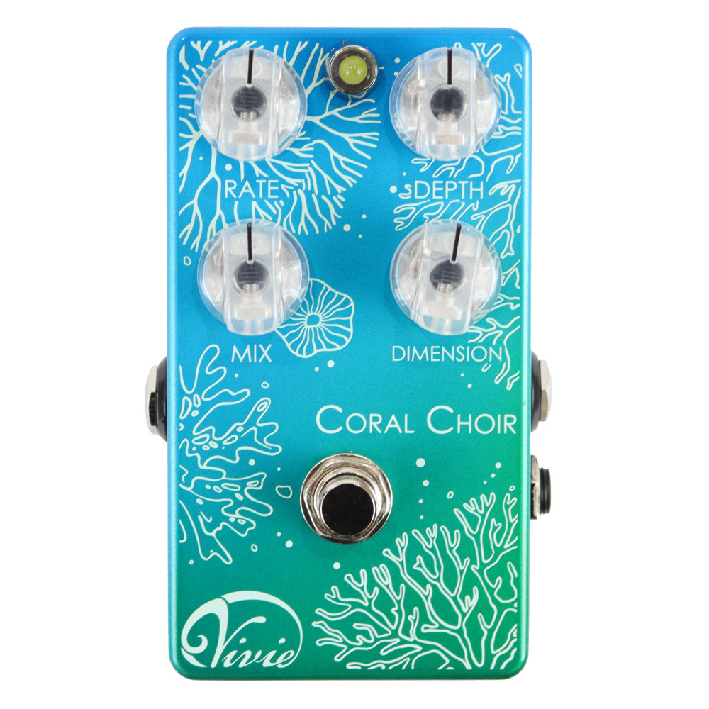 【希少】 Vivie Coral Choir ギターエフェクター コーラス Vivie CORAL CHOIR コーラス ギターエフェクター 希少 Vivie Coral