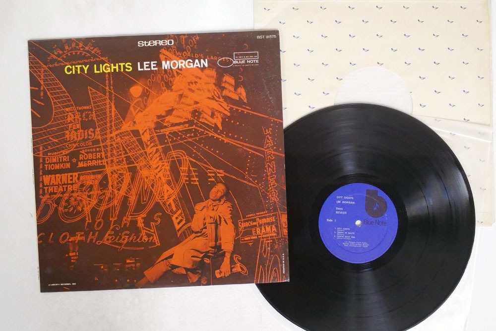 米 黒音符ラベル LEE MORGAN&frasl;CITY LIGHTS&frasl;BLUE NOTE BST-81575 Lights