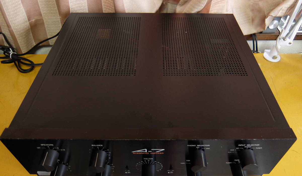 NEC A-7 プリメインアンプ 動作訳あり品 お値下げ可 メルカリ