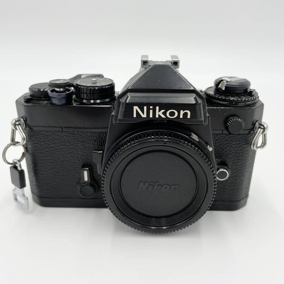 【美品】Nikon FE フィルム一眼レフカメラ 動作確認済み　即日出荷 ニコン FE ボディ ブラック 一眼レフカメラ 公式通販 通販 nikon fe