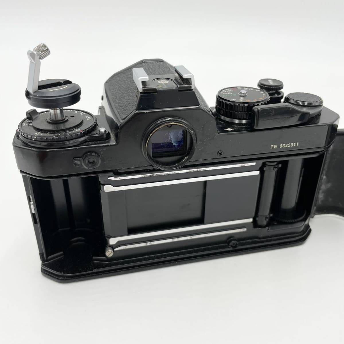 Nikon FE 一眼レフ フィルムカメラ レンズ付 ジャンク ニコン FE ボディ ブラック 一眼レフカメラ 公式通販 通販 nikon fe