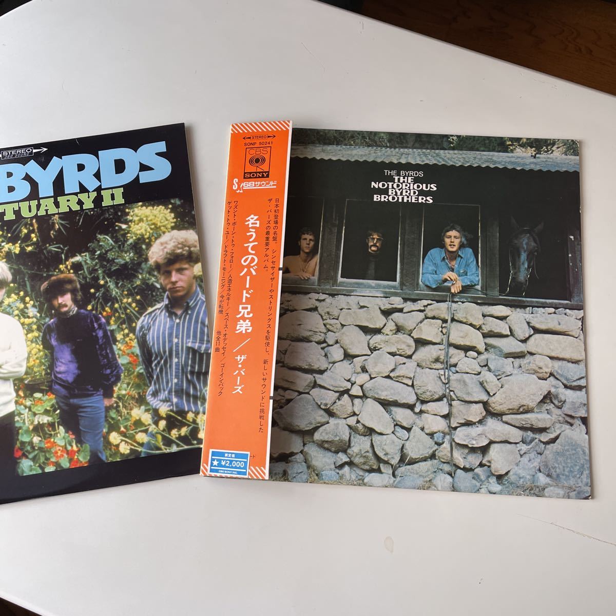 ザ・バーズ 名うてのバード兄弟 THE BYRDS SANCTUARY II レコード 2枚 