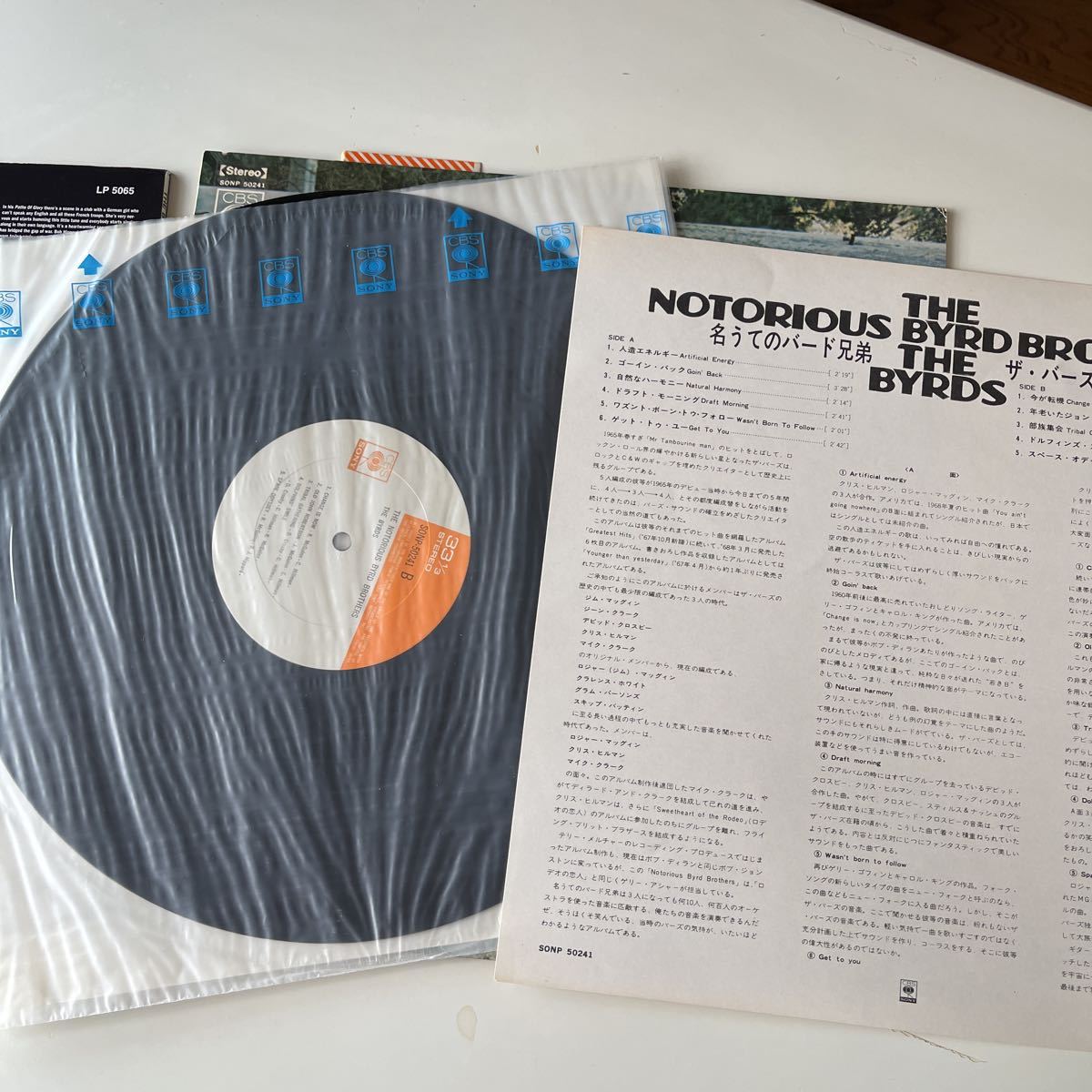 ザ・バーズ 名うてのバード兄弟 THE BYRDS SANCTUARY II レコード 2枚 
