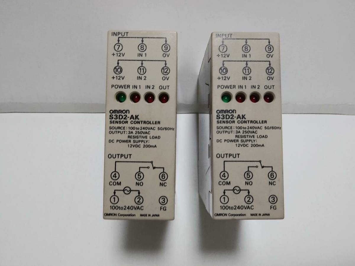 100%新品，最新作 OMRON センサコントローラ S3D2-AK 2個セット -2(その他)｜売買されたオークション情報、yahooの商品情報をアーカイブ公開 - オークファン その他