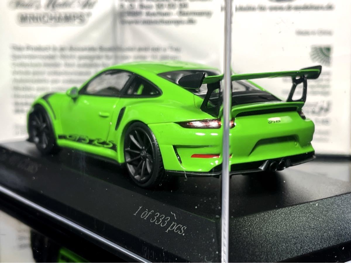 MINICHAMPS 特注 1:43 PORSCHE 911 GT3 RS / ポルシェ 991.2 GT3 RS
