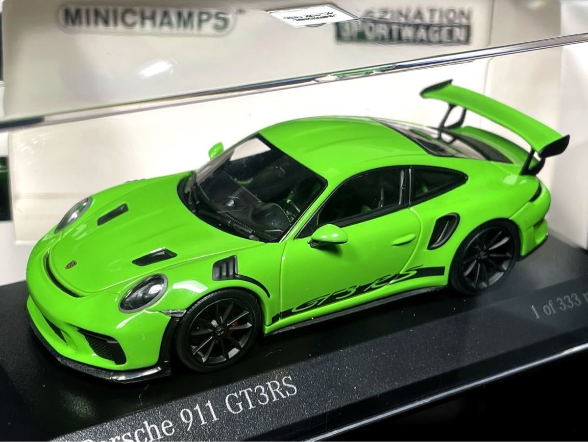 MINICHAMPS 特注 1:43 PORSCHE 911 GT3 RS / ポルシェ 991.2 GT3 RS
