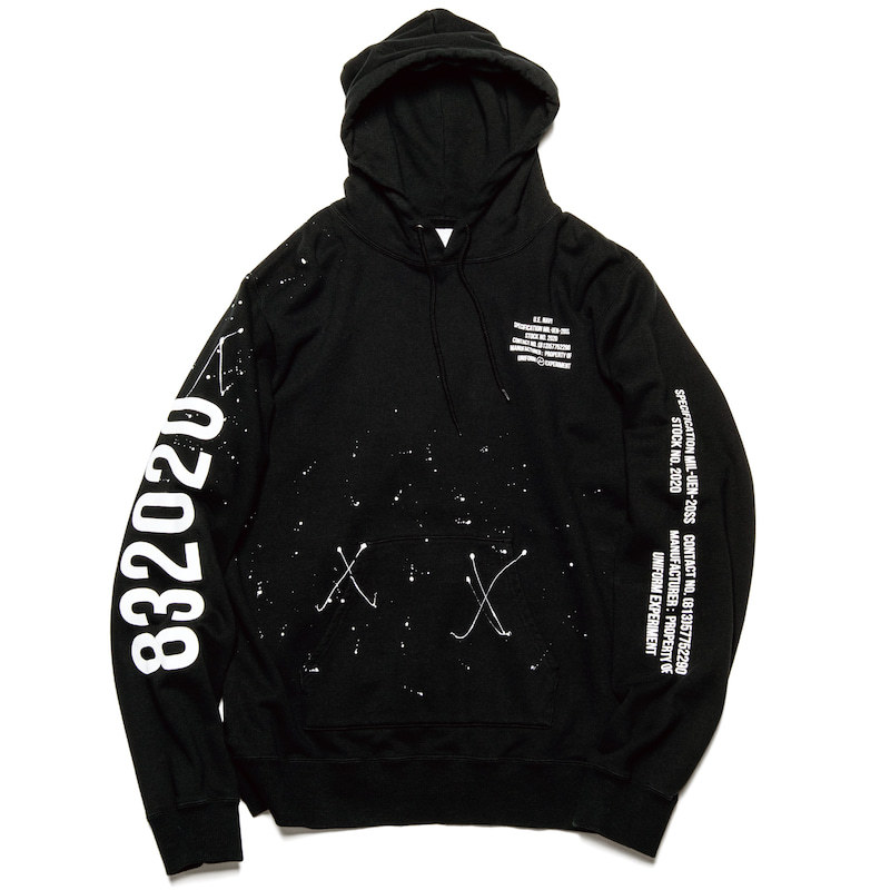 uniform experiment DRIPPING HOODIE　29，700円 / soph SOPHNET.uniform experimentソフネット黒L