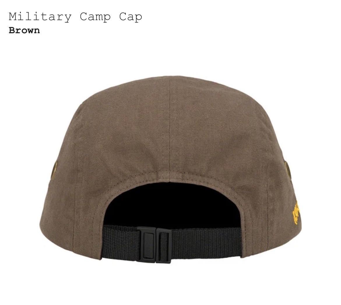 Supreme Camp Cap Military - | Brown Tan BROWN 'Brown' (SS22) Buy Raindrop GOAT US ODTO