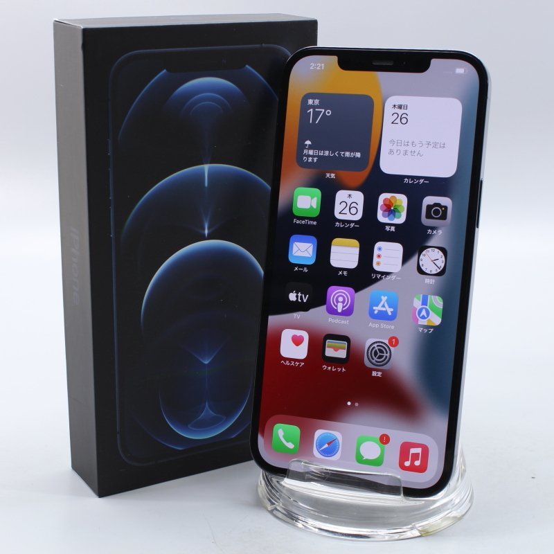 Apple iPhone12 Pro Max 128GB Pacific Blue A2410 3H440J/A Apple iPhone12 Pro Max 128GB Pacific Blue A2410 3H440J/A
