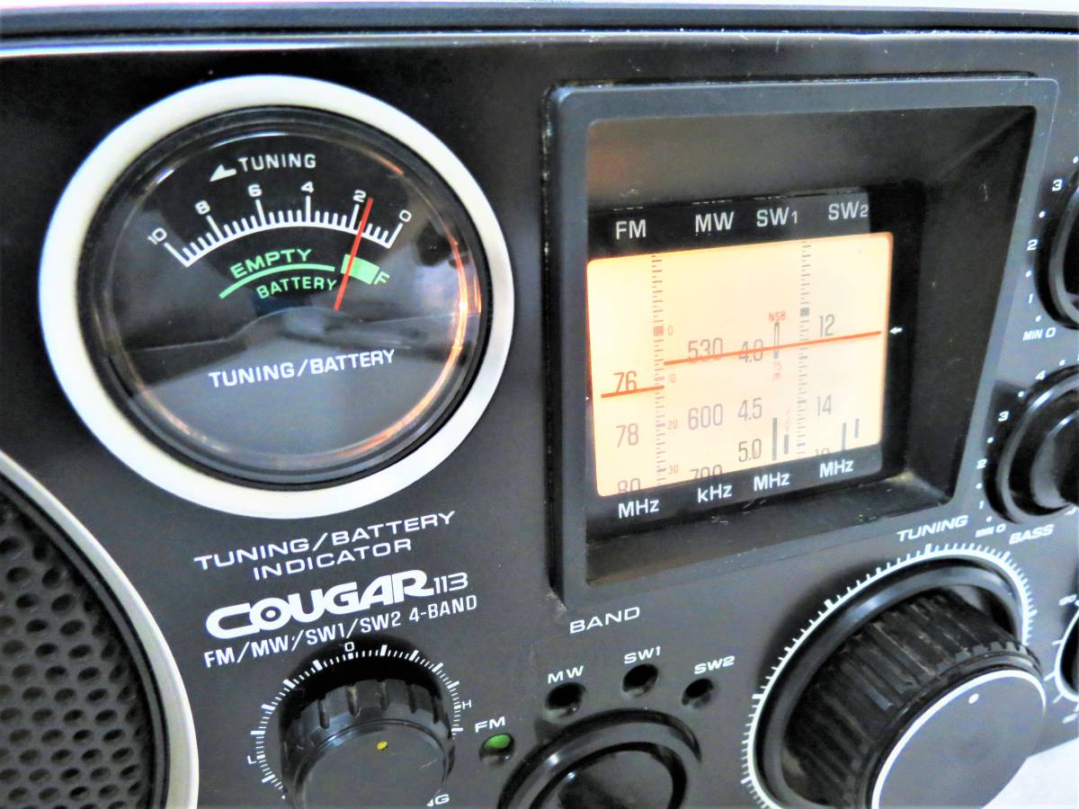 日本製】National Panasonic COUGER 113 RF-1130 BCLラジオ ジャイロ