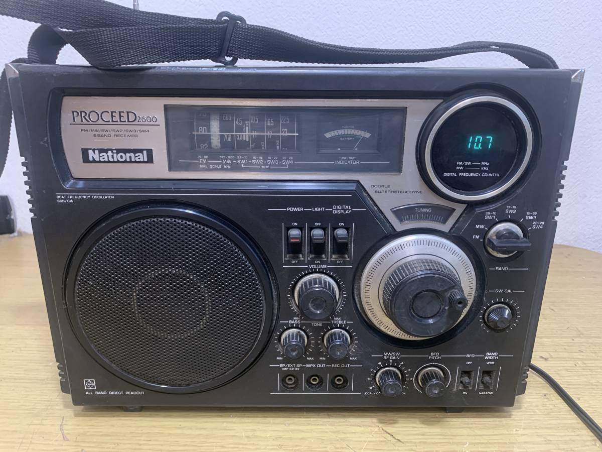 National PROCEED2600 ジャンク品 RF-2600 PROCEED2600 National