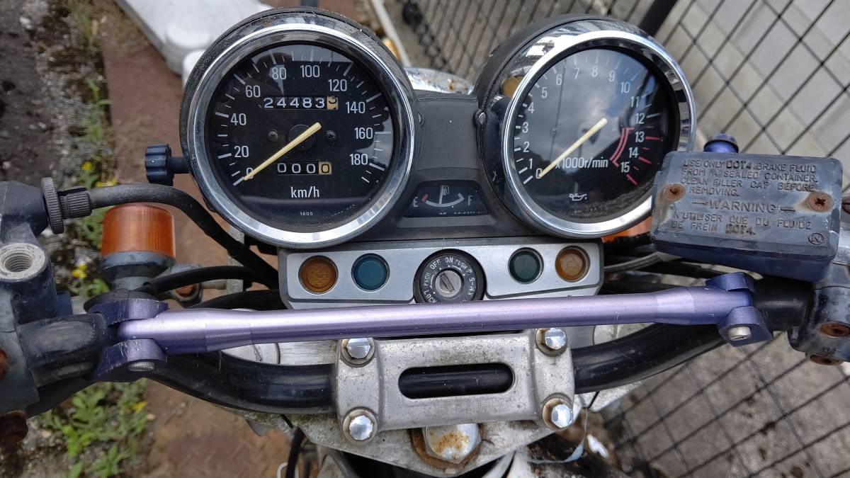 カワサキ ゼファー 書無し 鍵無し 部品取り車