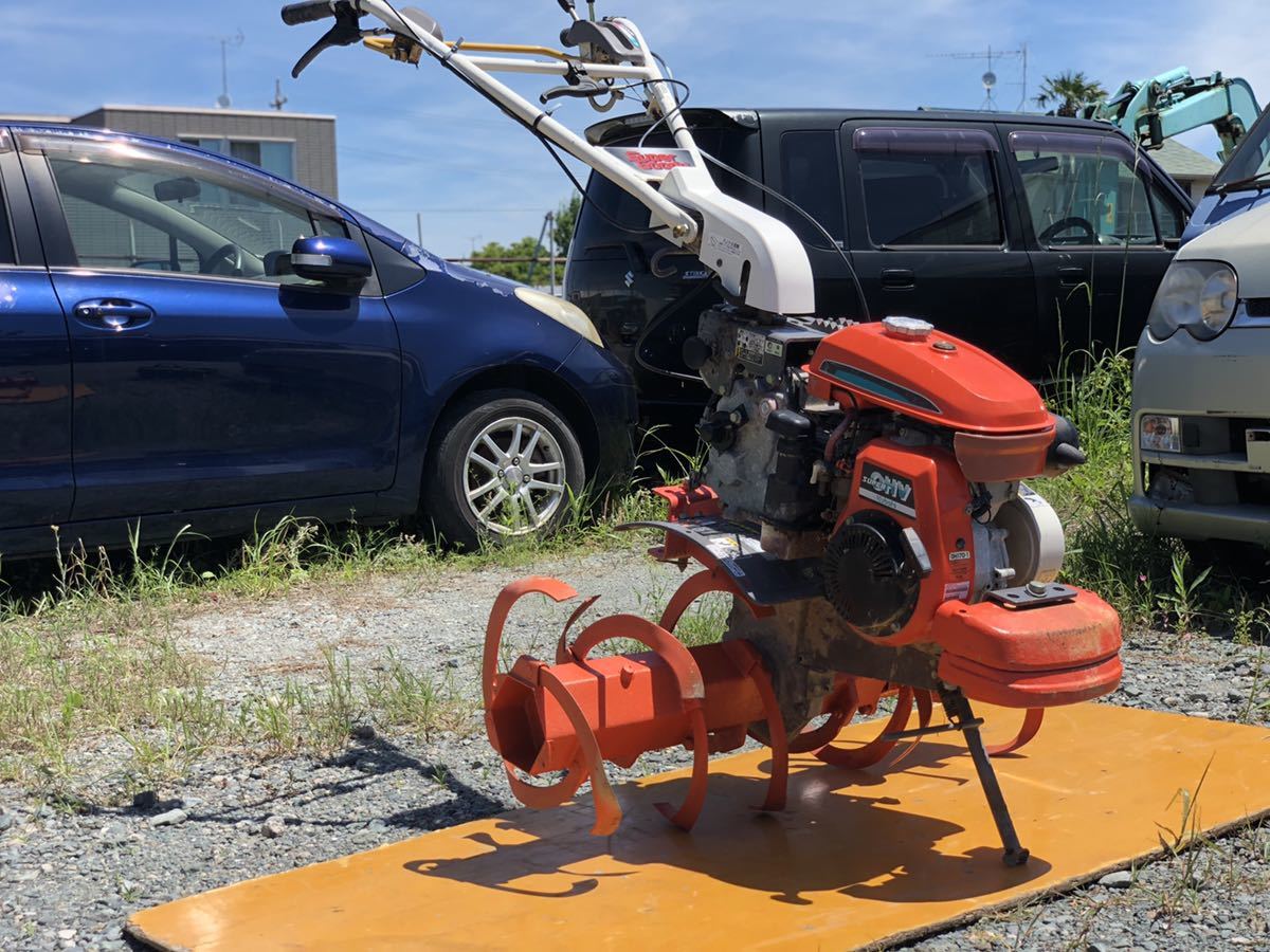 KUBOTA クボタ TA7 耕運機 ローター 最大6.2馬力 作業幅1mの入札履歴 