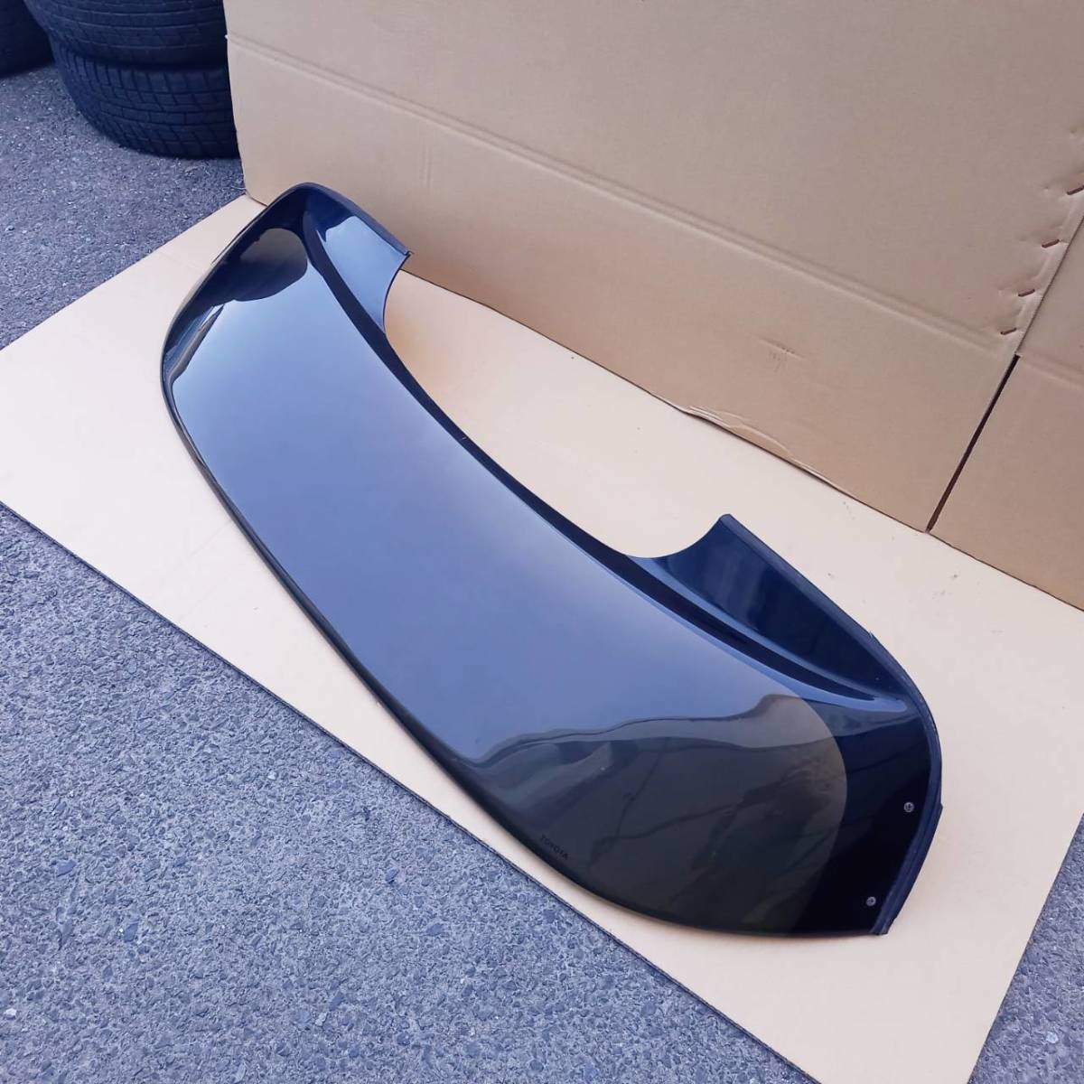 【中古品】トヨタ純正 JZA80 スープラ リア ルーフ バイザー リアウインドウ ルーフスポイラー トヨタ スープラ SZ 純正OP 希少 カスタム