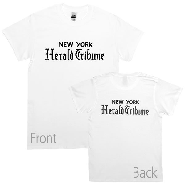 新作登場，本物保証 Mサイズ ゴダール映画 勝手にしやがれ ジーン セバーグ Herald Tribune 両面プリント 復刻Tシャツ(Tシャツ)｜売買されたオークション情報、yahooの商品情報をアーカイブ公開 - オークファン Tシャツ