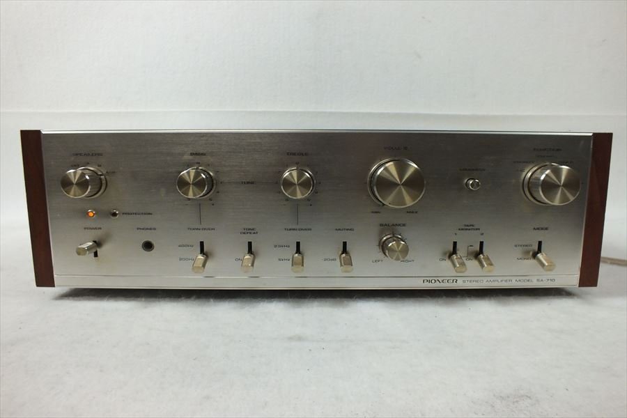 ☆ PIONEER パイオニア SA-710 アンプ 音出し確認済 中古 現状品