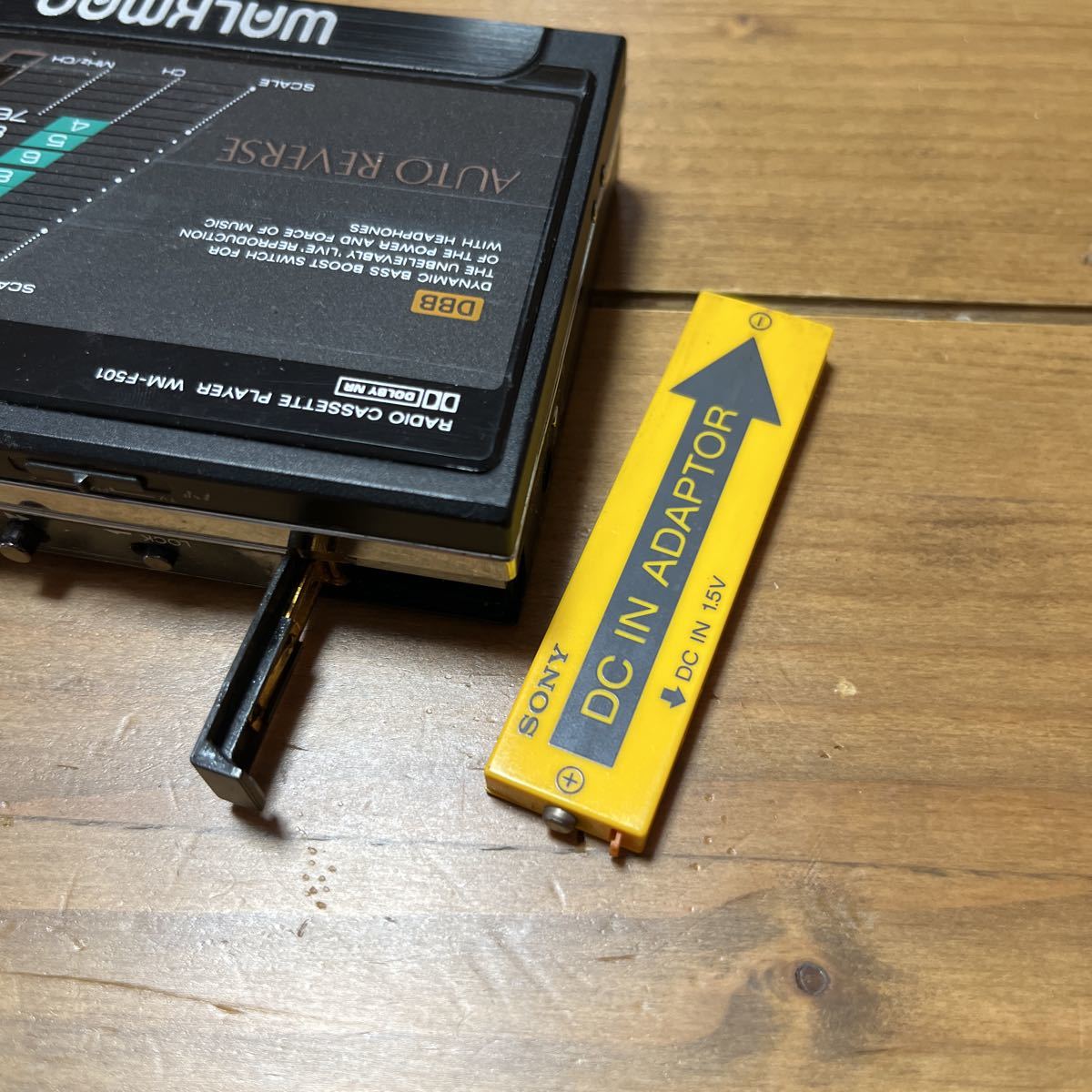 ⑦ 【ジャンク】SONY WALKMAN WM-F501カセットプレーヤー