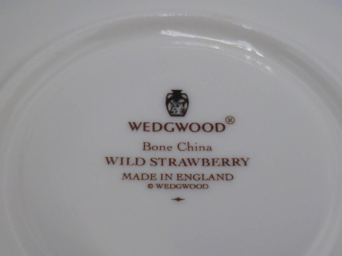 WEDGWOOD ウェッジウッド カップ＆ソーサー WILD STRAWBERRY ワイルド