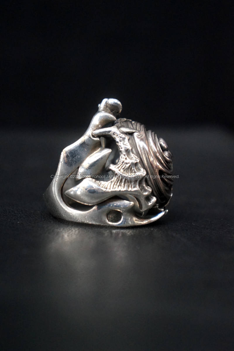 STRANGE FREAK DESIGNS × DUAL FLOW マンティコア 三つ巴コア シルバー 