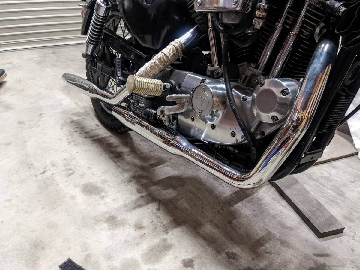 スポーツスター マフラー サイクルシャック XLH XL 1200 883 ～03 検