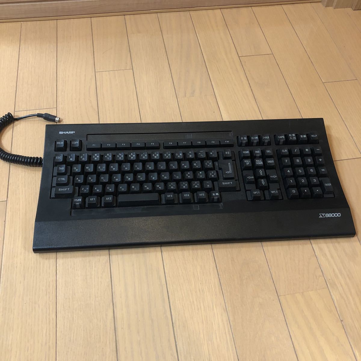SHARP X68000 キーボード DSETK0020CE00 シャープ 動作未確認