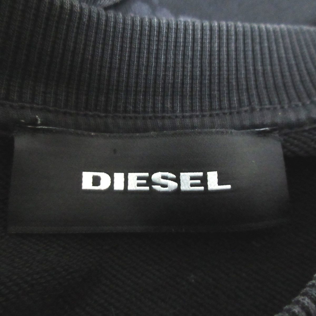 美品 DIESEL ディーゼル S-MART-A92 長袖 タイダイプリント クルー 