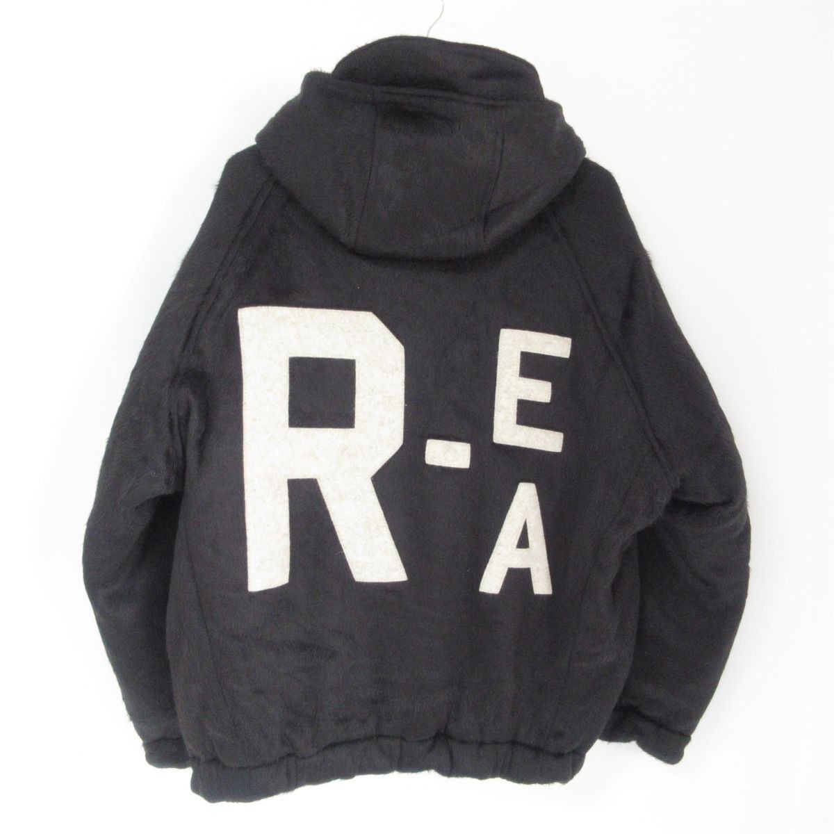 美品 2020AW EMPORIO ARMANI エンポリオアルマーニ R-EAロゴ 起毛 中綿  