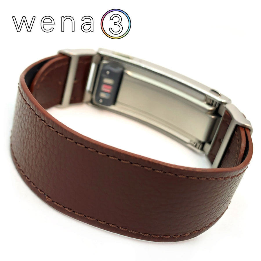 wena3 未使用品 leather brown そぐわなく