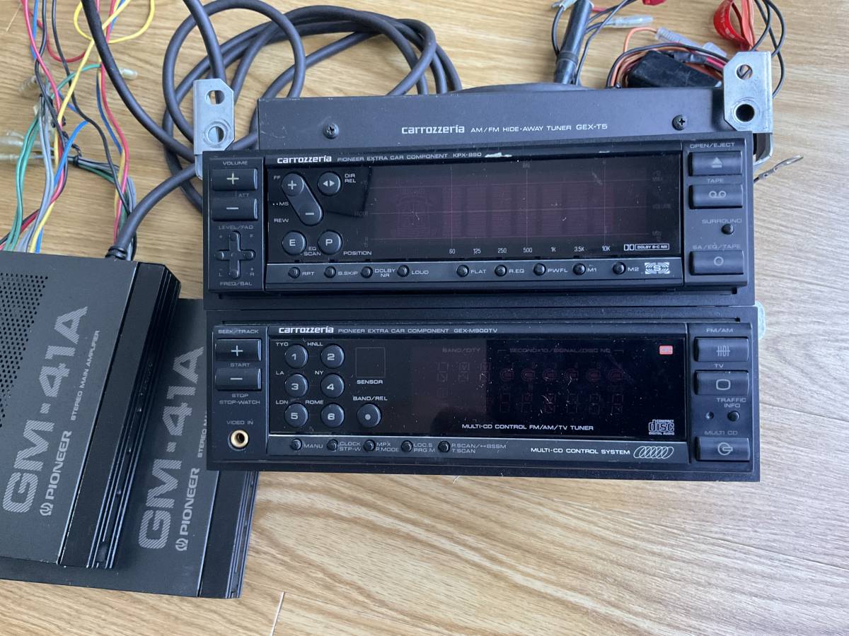 カロッツェリア カロッツェリア カーオーディオ KPX-990 GEX-M900 GEX 