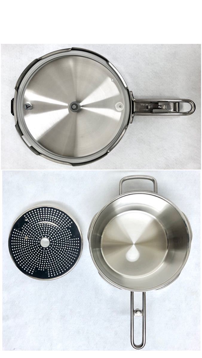 Tupperware 圧力鍋 Made in Germanyと片手鍋 送料無料】☆未使用品☆Tupperware タッパーウェア PERFECT Kitchen