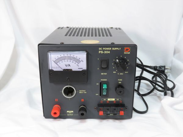 HOT，品質保証 DAIWA PS-304 直流安定化電源 AC100V→DC13.8V 33A トランス