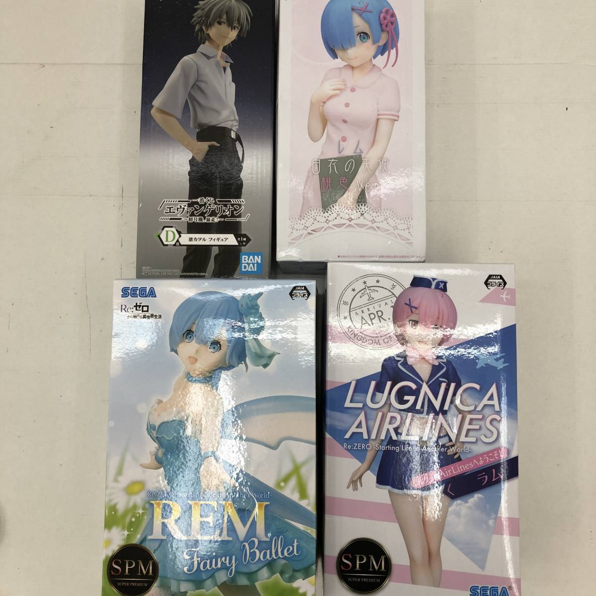 プライズフィギュア＆グッズまとめセット リゼロ/SAO/ラブライブ/にじ 