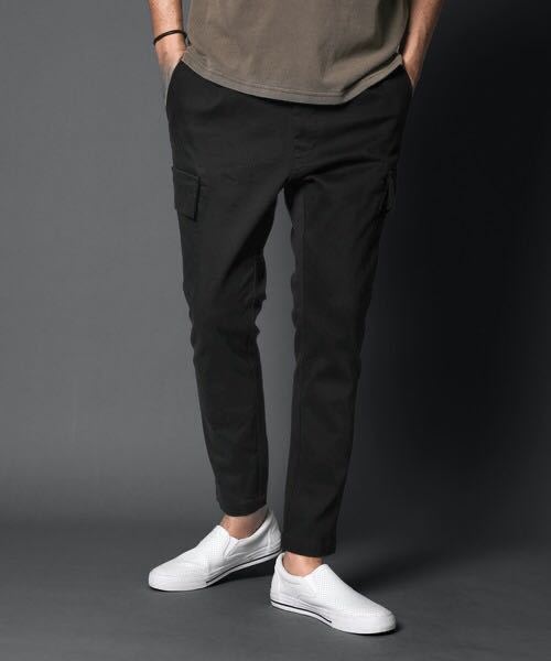 The DUFFER of ST.GEORGE SKINNY CARGO PANTS：ストレッチ スキニー 