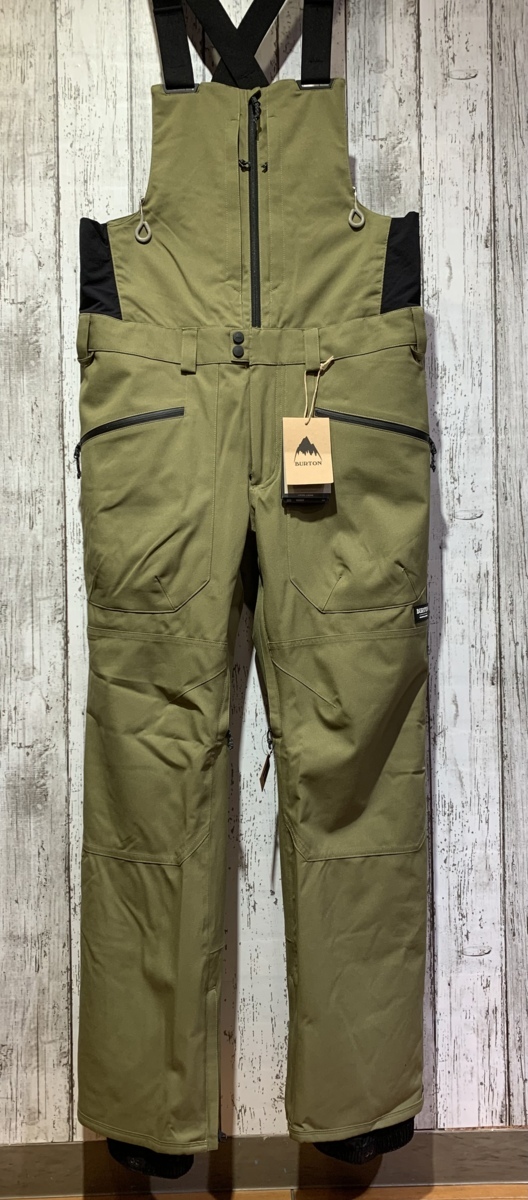 新品未使用 話題のビブパンツ 21-22 BURTON RESERVE BIB MARTINI OLIVE 