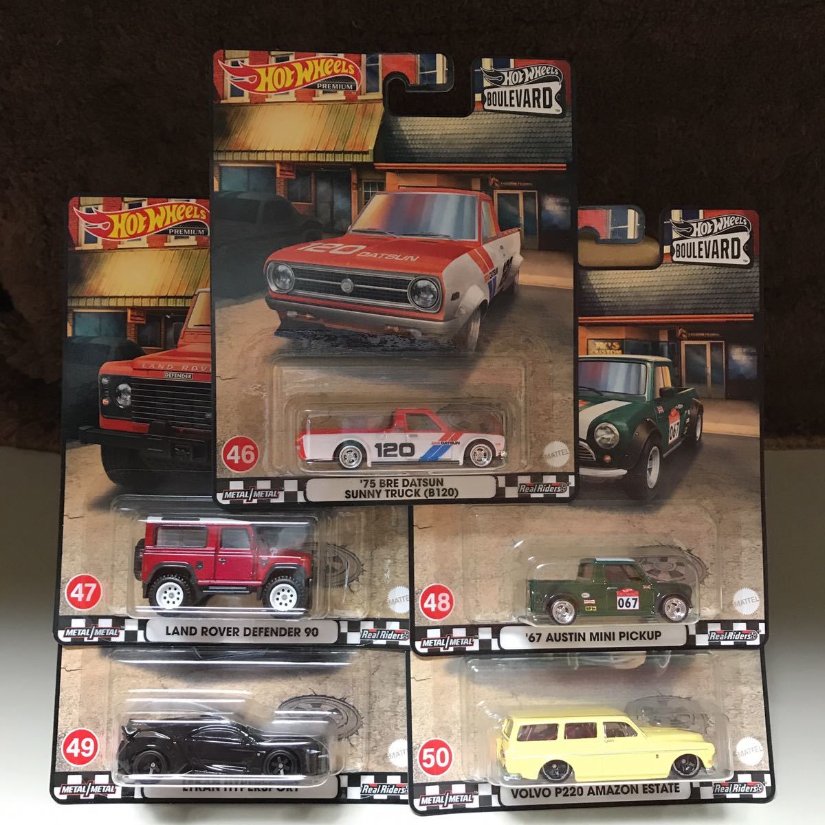 送料込2台セット ホットウィールブールバードBOULEVARD 1/64 DE TOMASO