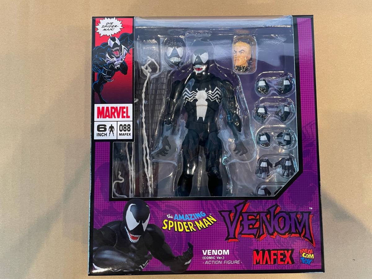 Medicom MAFEX No.298 Venom (Comic Blue Ver.) Figure
