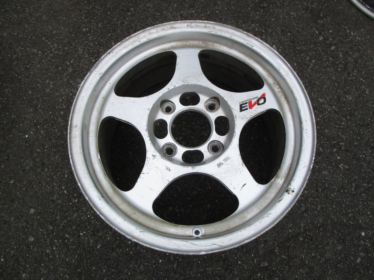 9627】軽量 リーガマスター EVO 15インチ 6.5J +45 PCD114.3 1本(社外