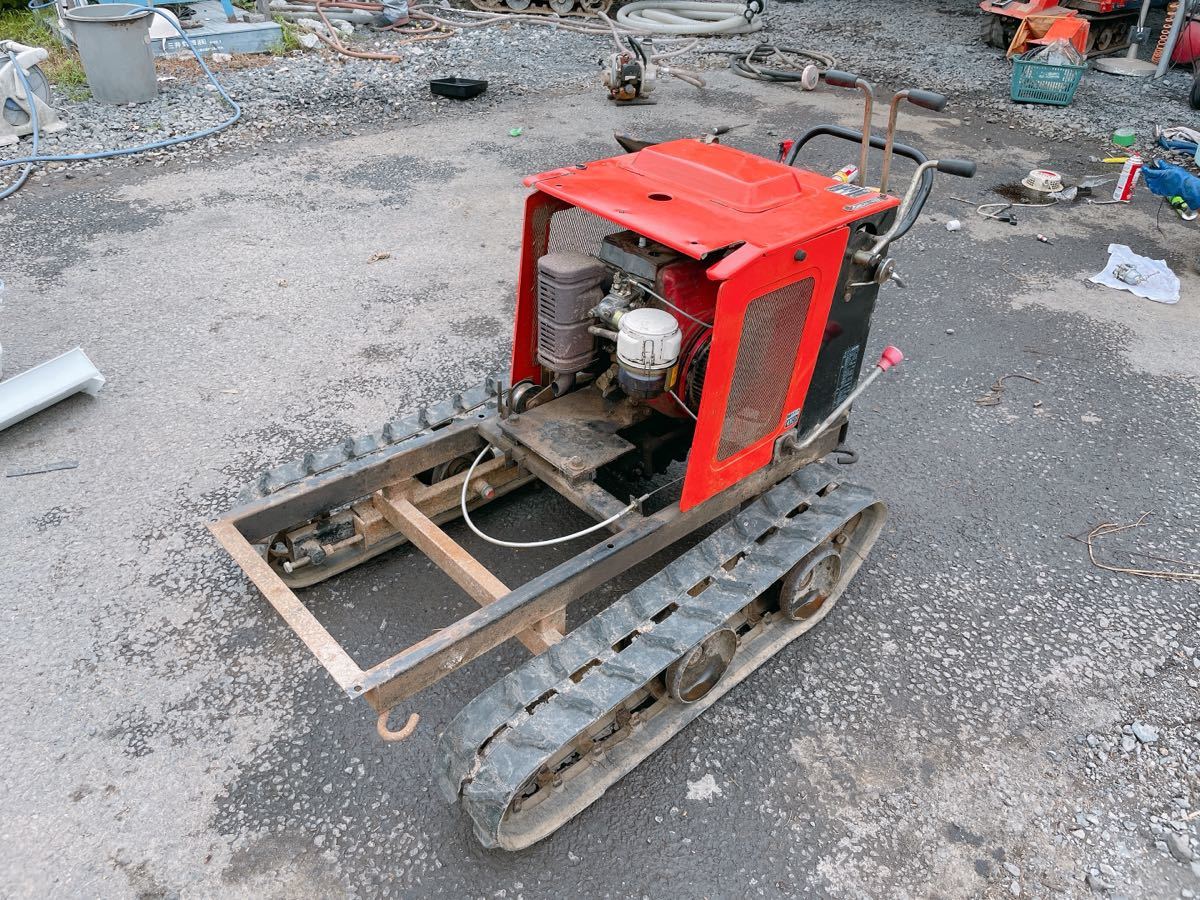中古 MITSUBISHI三菱 MH450G ハーベスタ 改造 ガソリンエンジン 