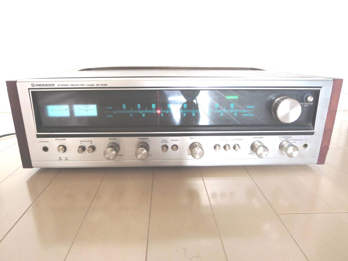 Pioneer SX-636 Receiver | Stereo - AM⁄FM eBay PIONEER パイオニア