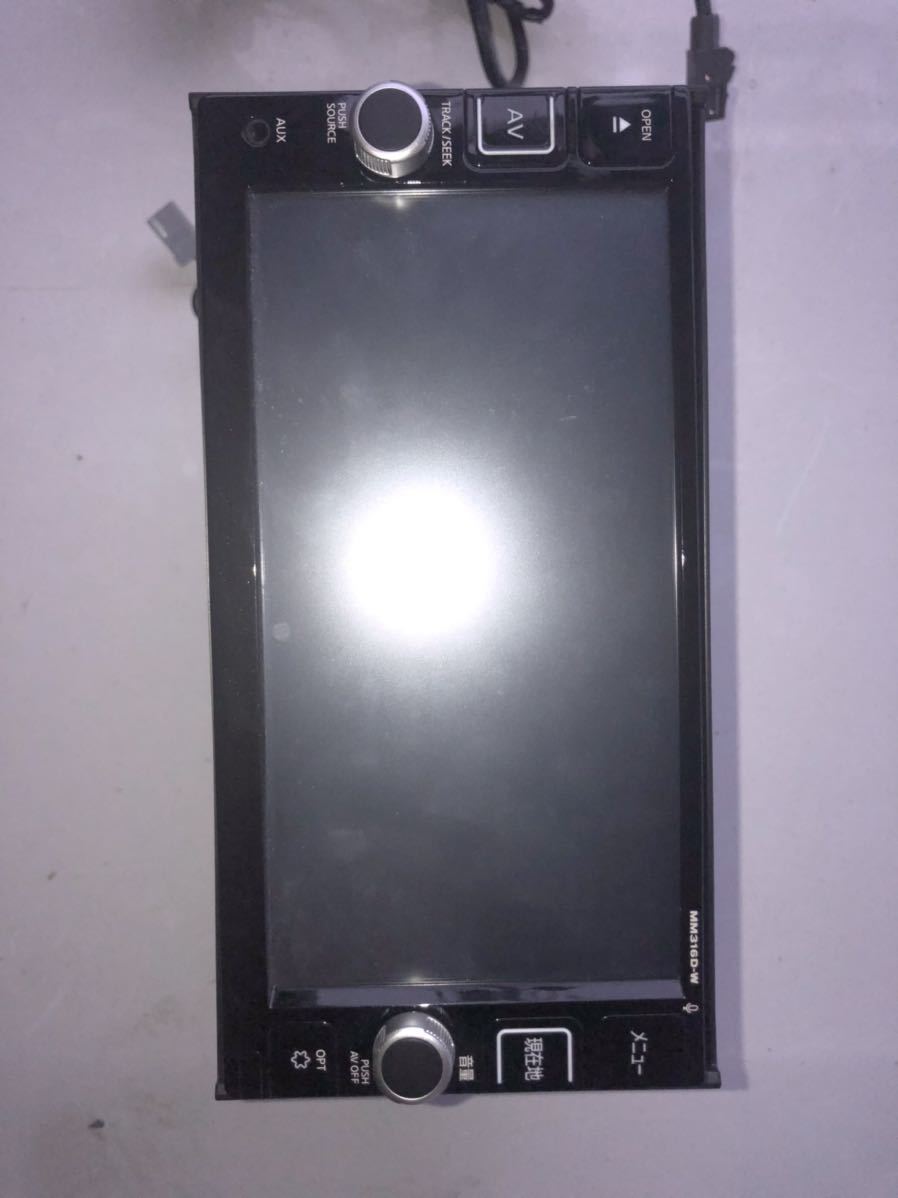 ジャンク】日産純正 MM316D-W メモリーナビ