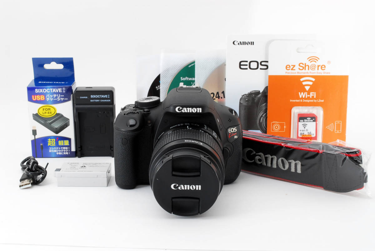 Canon - ほぼ新品キャノン Canon EOS Kiss X5 レンズキットの Canon - ほぼ新品キャノン Canon EOS Kiss X5 レンズキットの