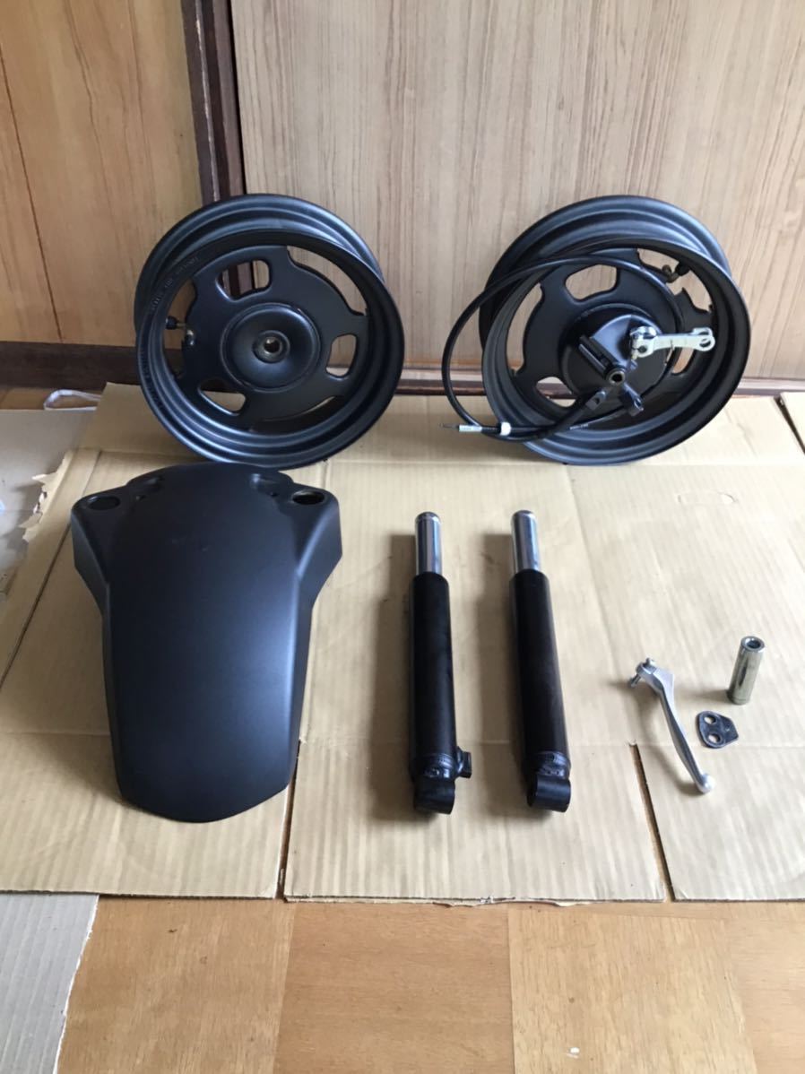 【新作登場，人気SALE】 ズーマー zoomer af58 fi ホイール 前後 フロントフォーク 純正 50 HONDA ホンダ フェンダー 純正戻しに(セット)｜売買されたオークション情報、yahooの商品情報をアーカイブ公開 - オークファン ホンダ用